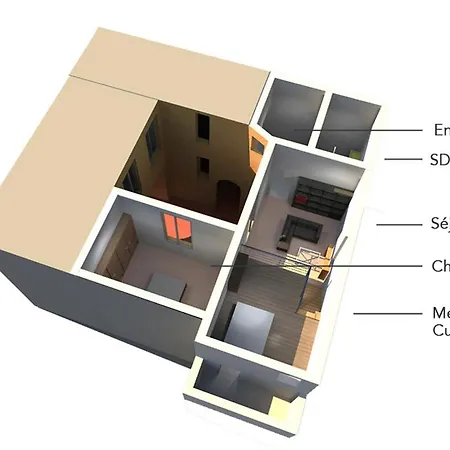 Apartment La Du Jeune Homme *